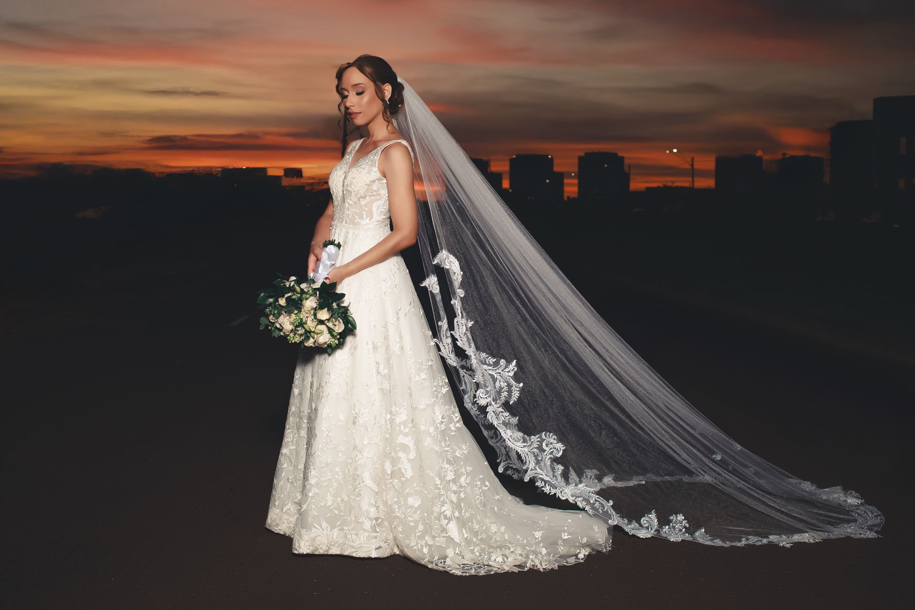 A Personal Signature Stitched Into the Gown